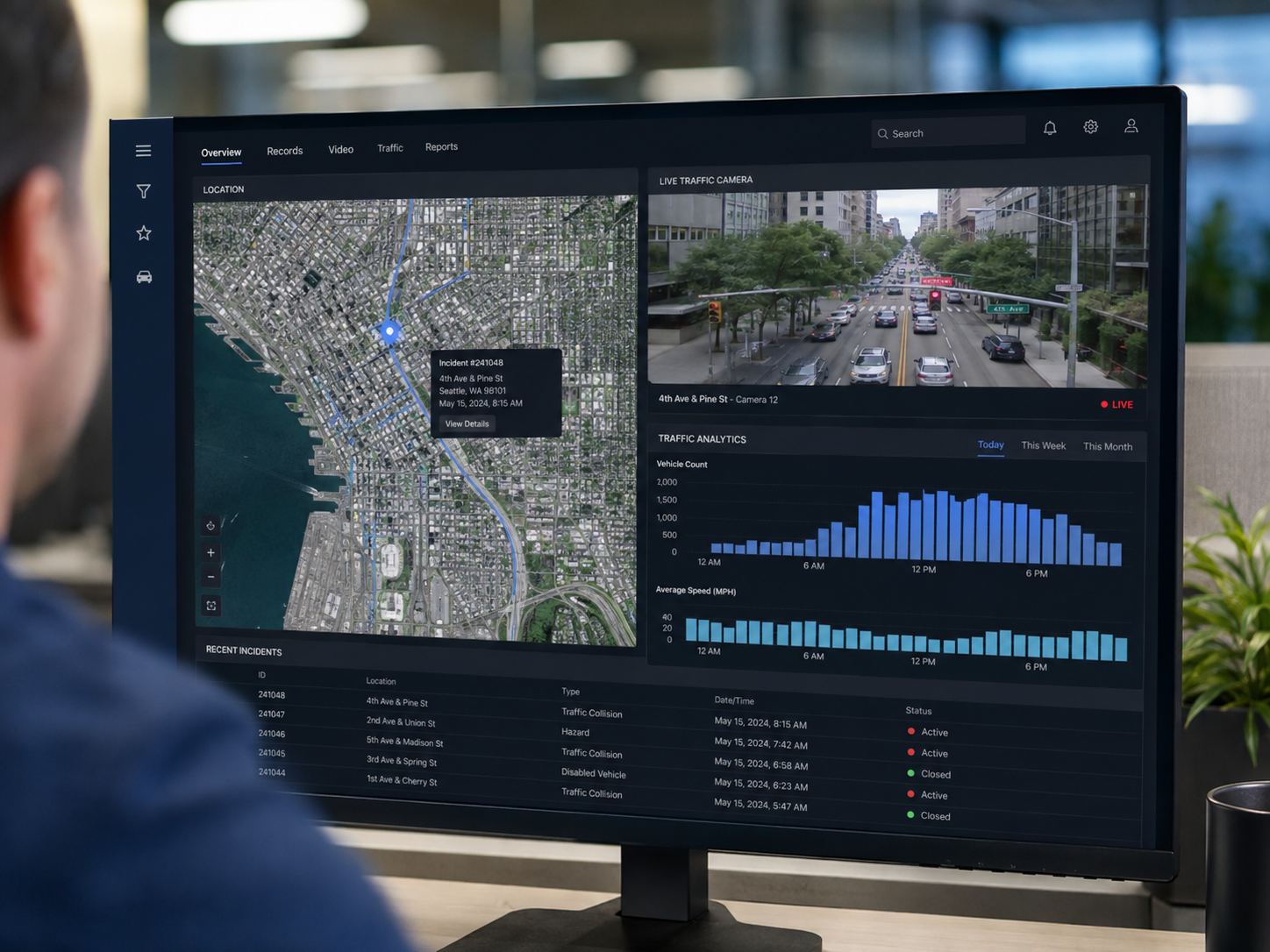 Illustrative SafeRoads AI use case
